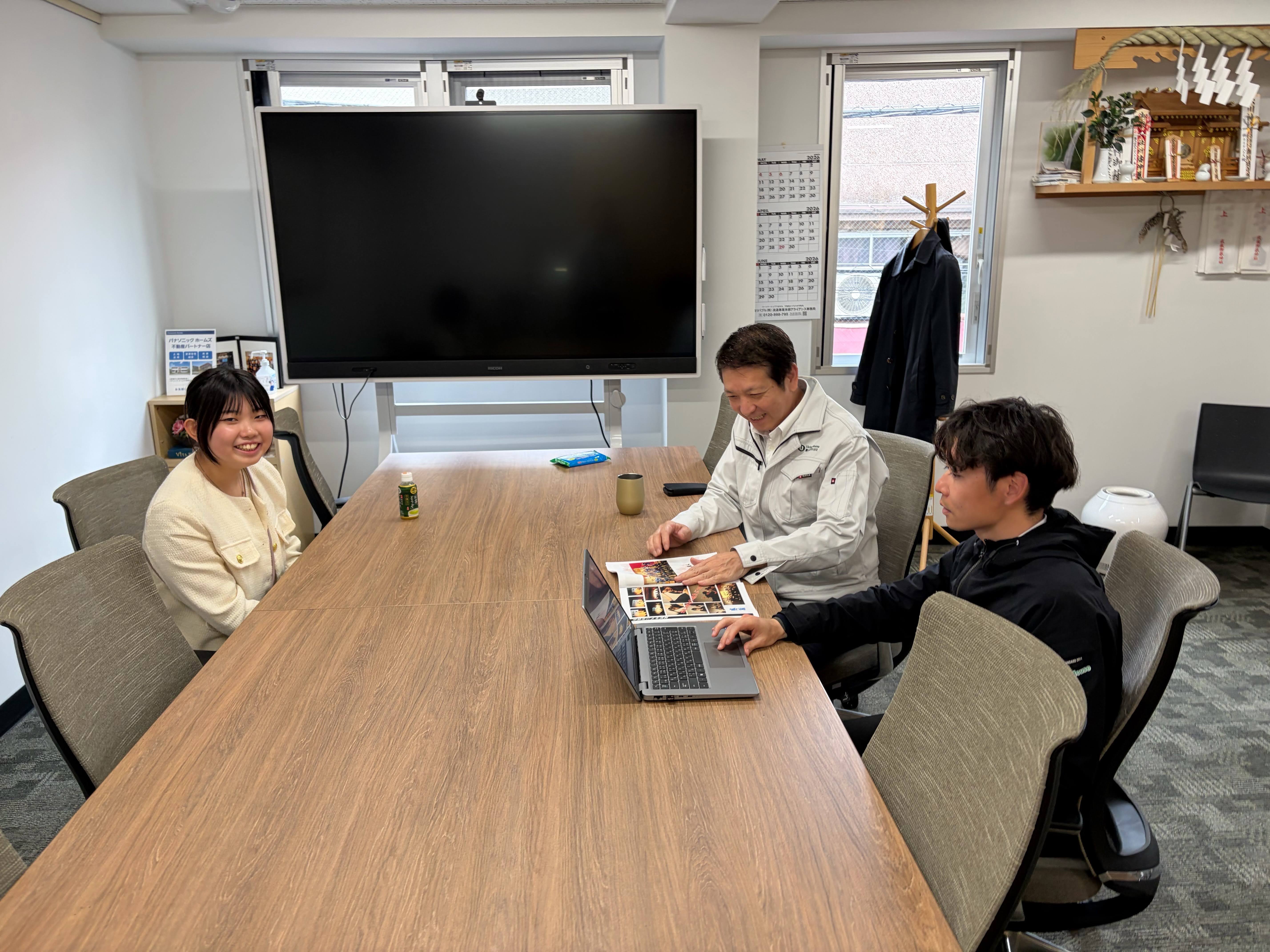 ウチダハウス様 企業訪問